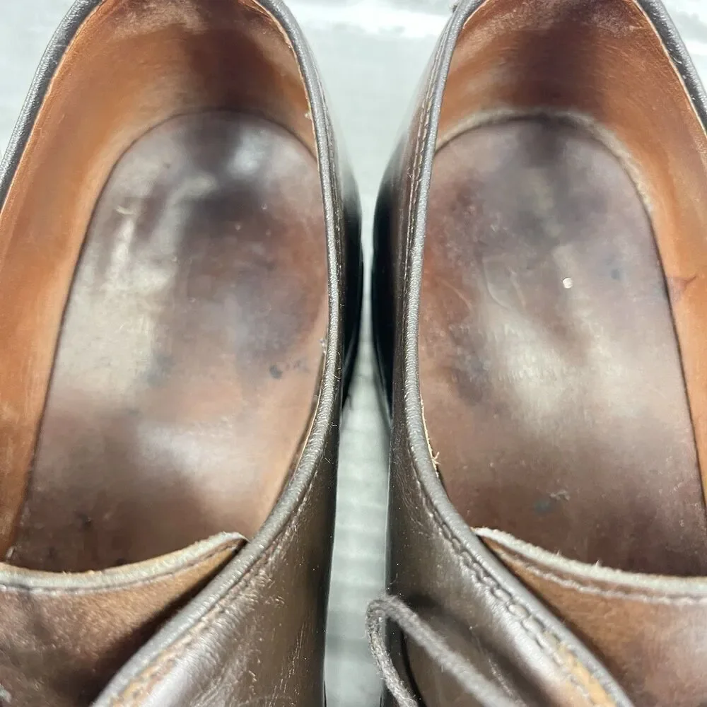 Allen Edmonds Kenilworth Men’s Brown Leather Oxford Dress Shoes Size 10.5 D 8065
